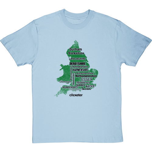 Counties Word Cloud T-Shirt