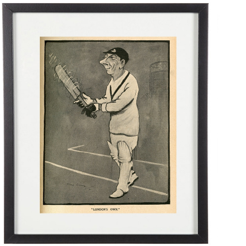Classic Cricketer Prints - Jack Hobbs
